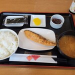 やすらぎ - 朝定食（焼魚）　500円