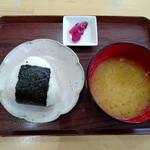 元気カフェ ふらっと - モーニングおにぎりセット