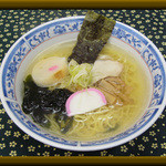 Kanekatukanayasyokudou - 塩ラーメン・・・塩ラーメンといったら、こんな感じ！