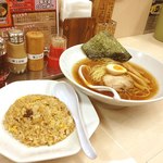 らぁめん 龍ノ介 - 半ちゃんラーメン@850