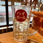 牡蠣と和牛の奴隷 - ハイボール