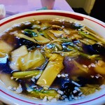 四川乃華 - 五目ラーメン、半チャーハンセット