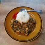 カレーライフ - たっぷりほうれん草とチキンのカレー（週替り）