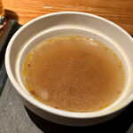 winedining YOSHIHAMA - コンソメスープ（オニオンスープ!?）…