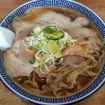 Chuukasoba Konno - 太麺中華そば 大盛(1,000円也) 京都発ウィング麺！