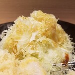 とんかつ憲進 - キャベツウマ❗　常陸の輝き~﻿ ﻿ ロースカツ定食　3,000円