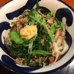 Sangoku Ichi - 肉うどん（冷）
