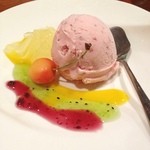 しゃるむ - コースのデザート