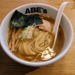 Ramen Abe'S - 煮干しラーメン