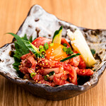 Japanese black beef yukhoe sashimi