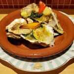 7FUKU - 牡蠣のガーリックバター焼き