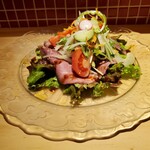 7FUKU - US牛ローストビーフサラダ