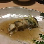 松楓楼 松屋 - 前の料理が食べ終わった頃配膳いただいた　煮魚です