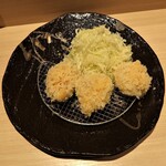 とんかつ憲進 - ヒレかつ2個（『常陸の輝き』）　＆　単品ヒレかつ（『越乃黄金豚』）