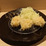 とんかつ憲進 - ヒレかつ2個（『常陸の輝き』）　＆　単品ヒレかつ（『越乃黄金豚』）