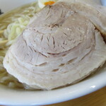 青竹手打ラーメン 日向屋 - ﾁｮｲﾄ厚めで､嬉しい･･。