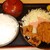 とんかつ 肉料理 麻釉 - ランチ【メンチ&揚げシュウマイ】（660円税込）
