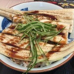 廻鮮寿司 塩釜港 - ランチ：あなご丼