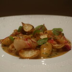 フィエルテ - ブルターニュ産 オマールブルー/百合根アップ