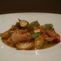 フィエルテ - ブルターニュ産 オマールブルー/百合根アップ