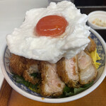 とり安食堂 - おいも豚 カツ丼