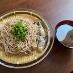 牡蠣酒場 海運亭 - 牡蠣ざる蕎麦