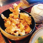 そば処 みきや - ミニ天丼