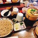 そば処 みきや - うりぼうセット（ハ）1500円