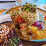 URa あいがけスパイスカレー - 