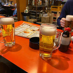 Sanchan - 生ビールで乾杯