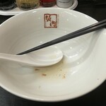 会津喜多方ラーメン坂内 小法師 - スープ完飲です!