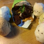 cafe nekoji - ガトーショコラクレープ。