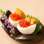 海膽雞蛋三文魚籽