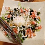 寿司Dining 福来ろう - 温玉シーザーサラダ・８００円