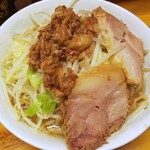 ラーメン二郎 - 料理写真:小ラーメン　ニンニクアブラ　750円