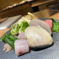 天ぷら 大坂屋 草哲 - 本日の食材♩