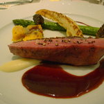 オーグードゥジュール メルヴェイユ - 肉料理(鴨の赤ワインソース)