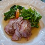 アラペサ - 千葉県旭産芋豚、パイナップルソース