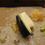 すし家 一柳 - 水茄子の浅漬け