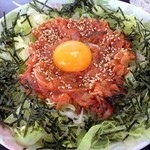 倉 - マグロのタルタル丼アップ～