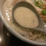 ばっこ志 - 特濃ら～めん、トロトロクリーミー豚骨スープ(2013/7)