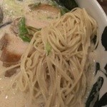 ばっこ志 - 特濃ら～めん、博多直送極細麺(2013/7)