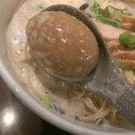 ばっこ志 - 特濃ら～めん、半熟？煮玉子(2013/7)