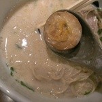 ばっこ志 - 特濃ら～めん、半熟？煮玉子(2013/7)