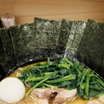 ラーメン 三亀 - 海苔