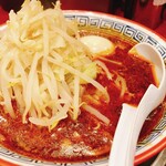 ラーメン☆ビリー - カラつけ麺アップン