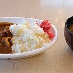 東横INN - カレーライス、味噌汁