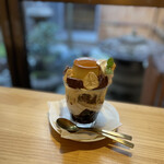 ギャラリーカフェ narairo - プリンパフェ