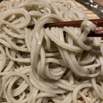手打ち蕎麦 たがた - 繋がり良く喉越しを狙ったと思われる九一蕎麦？だろうか？