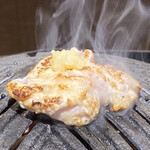 成吉思汗 大黒屋 - シビレにんにく乗せ